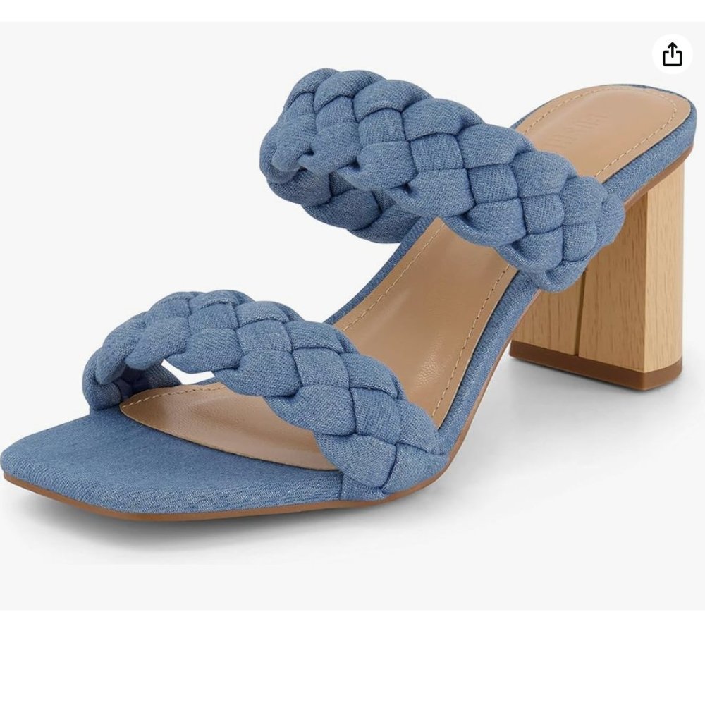 Iris Braided Heel Sandal